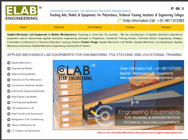 www.appliedmechanicslabequipments.com
