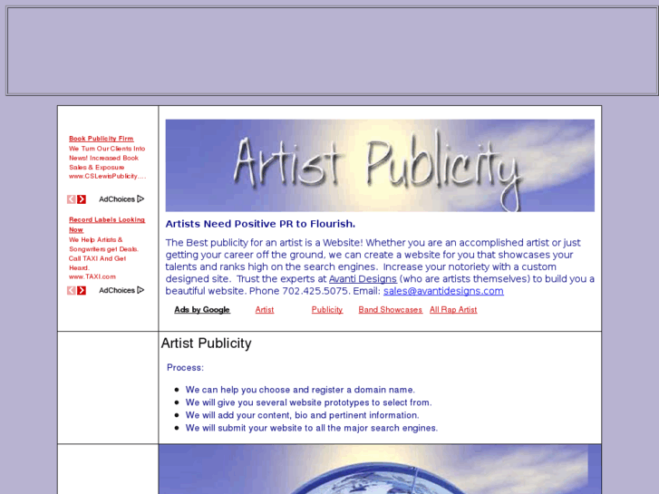 www.artistpublicity.com