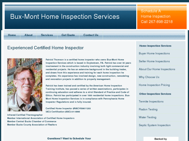 www.certified-home-inspection-services.com