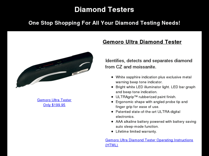 www.diamondtester-starstruckllc.com