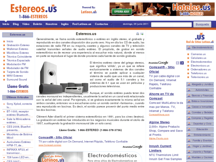 www.estereos.us