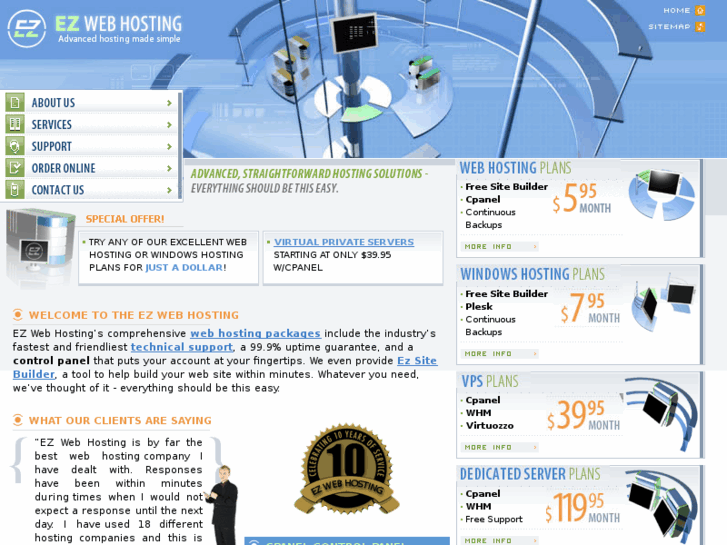 www.ez-web-host.net