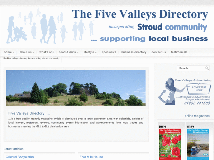 www.fivevalleysdirectory.co.uk