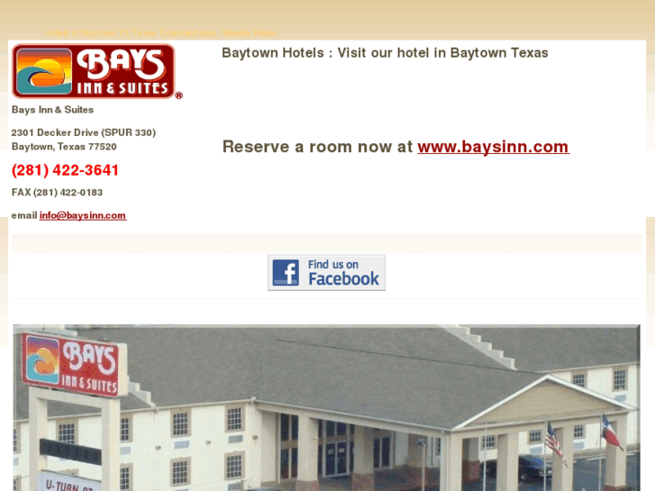 www.hotelinbaytown.com