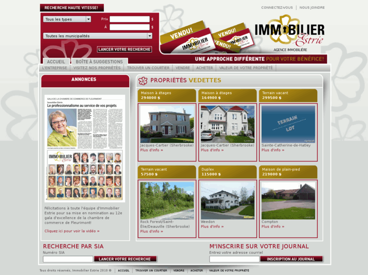 www.immobilierestrie.com