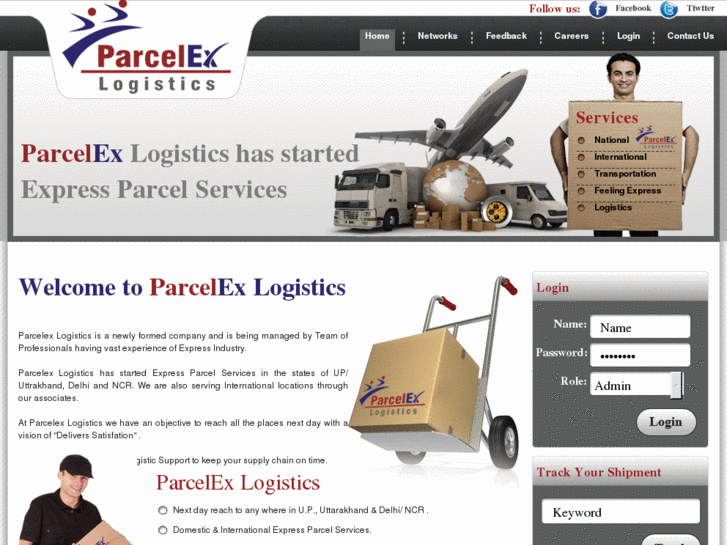 www.parcelexlogistics.com