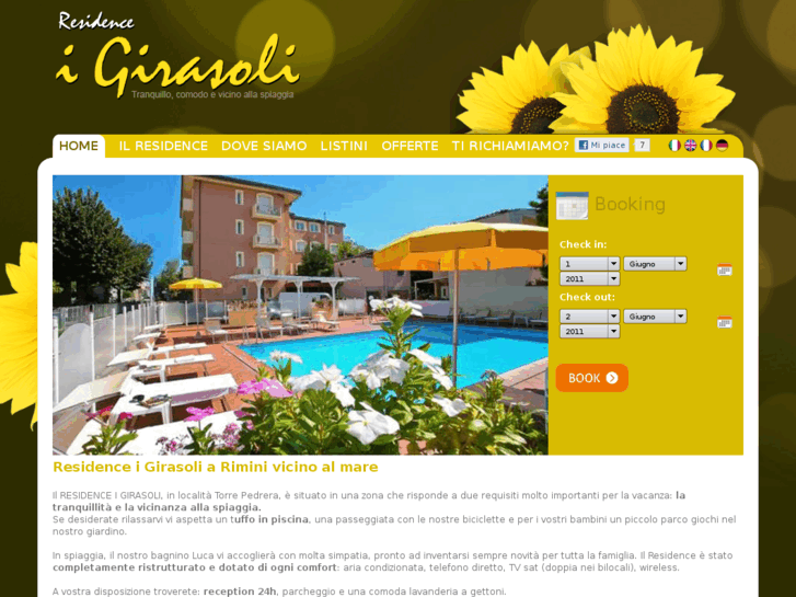 www.residenceigirasolirimini.com