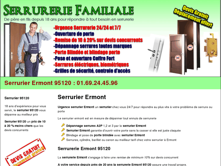 www.serrurier-ermont.com