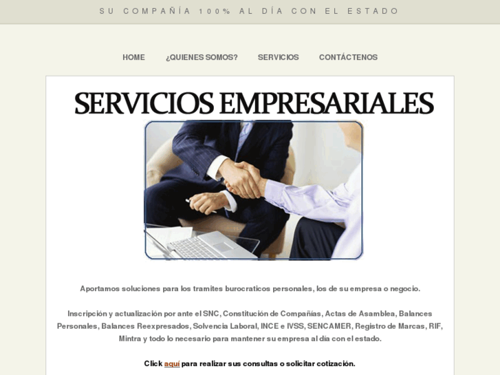 www.serviciosempresariales.info