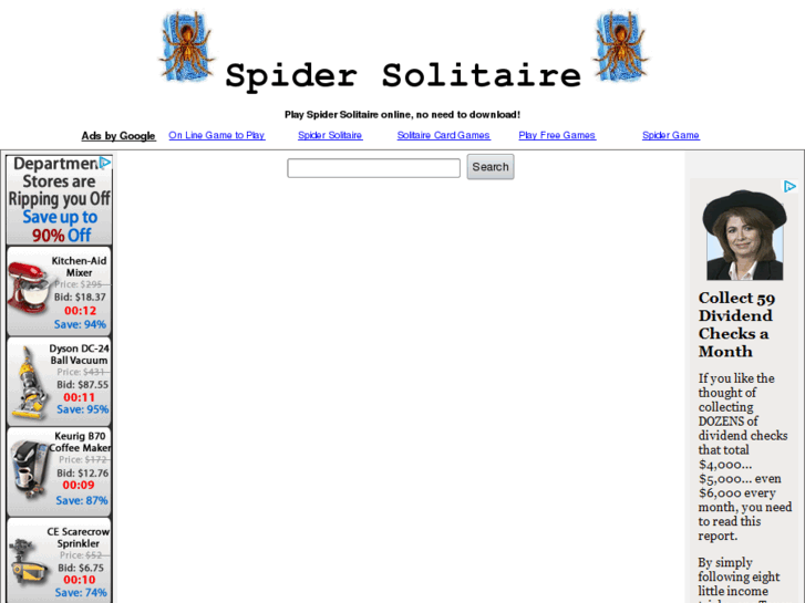 www.spidersolitaire.org