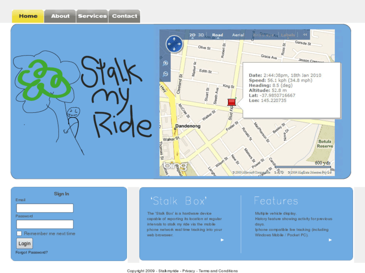 www.stalkmyride.com