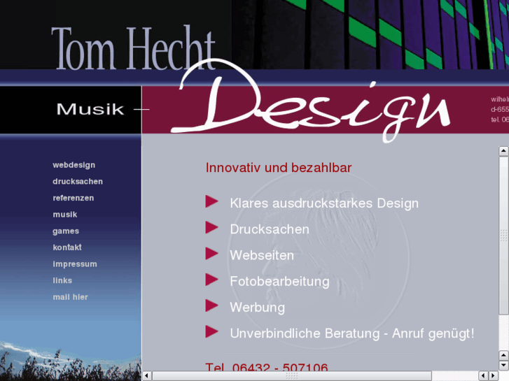 www.tomhechtdesign.de