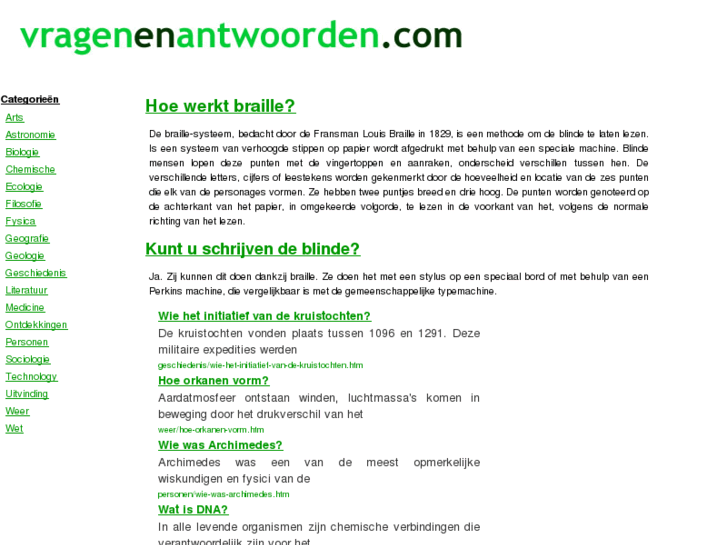 www.vragenenantwoorden.com