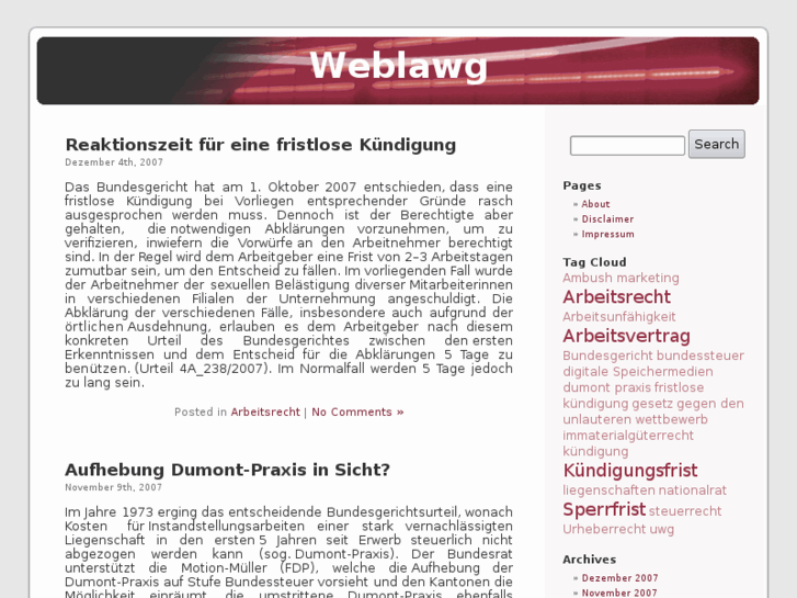 www.weblawg.ch