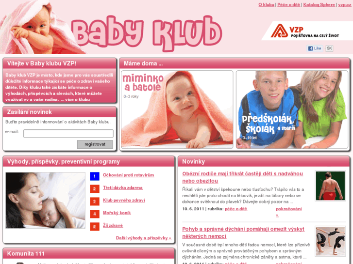 www.baby-klub.cz