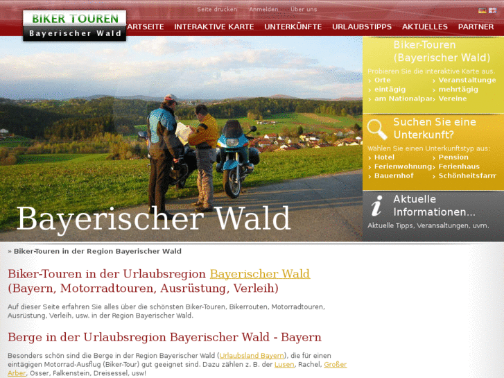 www.biker-touren-bayerischer-wald.de