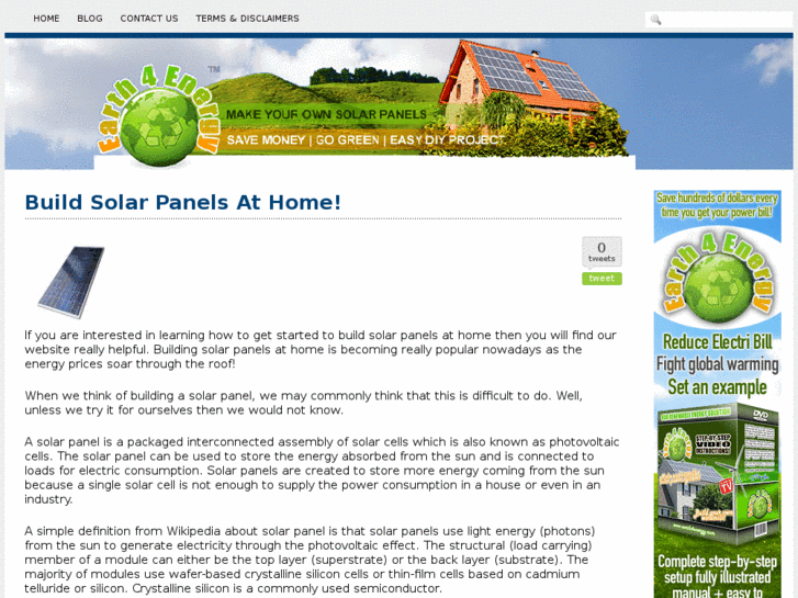 www.buildsolarpanelsathome.com