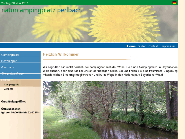 www.campingperlbach.de