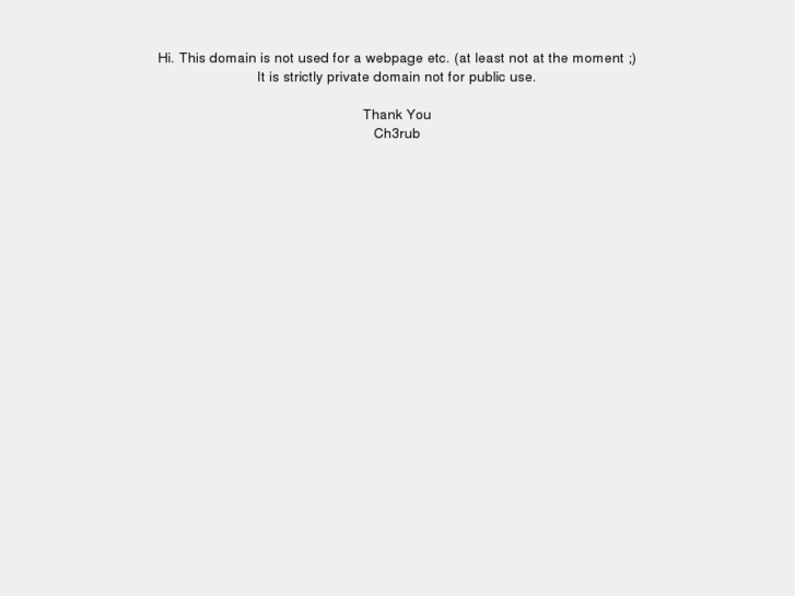 www.ch3rub.net
