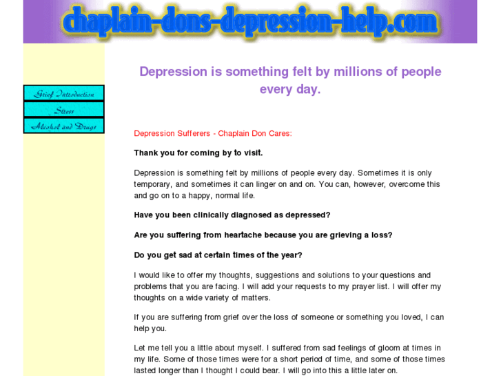 www.chaplain-dons-depression-help.com