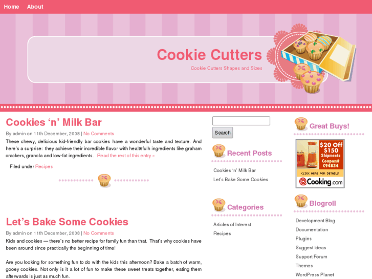 www.cookiecutters.info