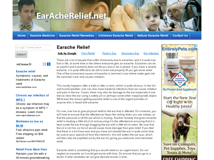 www.earacherelief.net