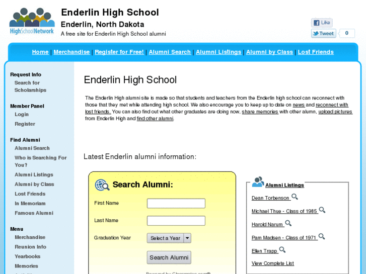 www.enderlinhighschool.com