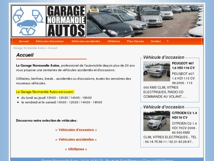 www.garagenormandieautos.com