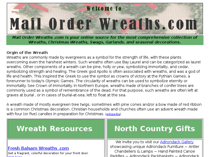 www.mailorderwreaths.com