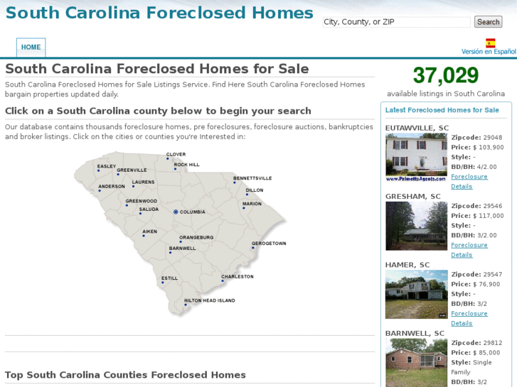 www.southcarolinaforeclosedhomes.net