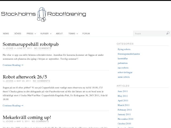 www.stockholmrobot.se