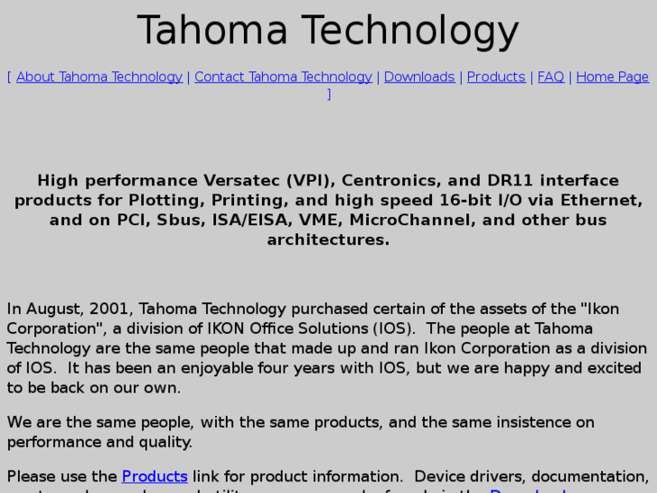 www.tahomatech.com