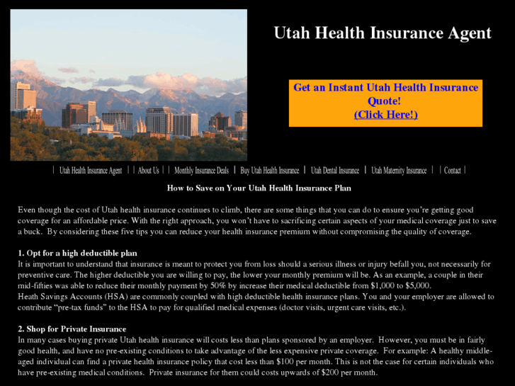 www.utahhealthinsuranceagent.com