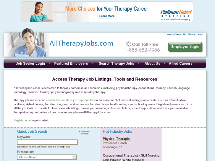 www.alltherapyjobs.com