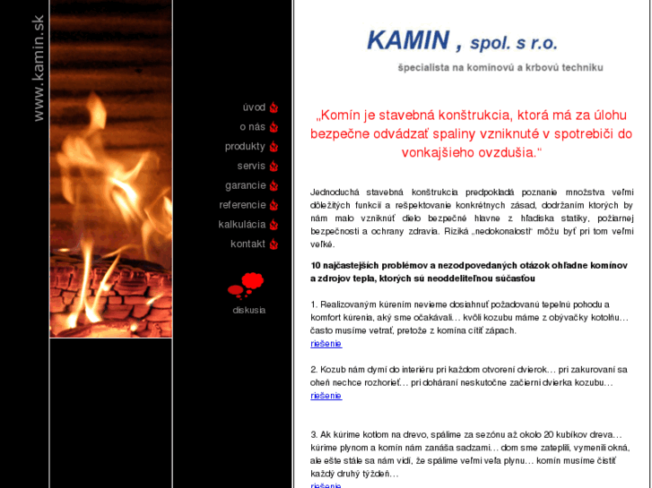 www.kamin.sk