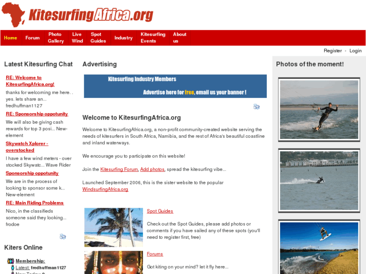 www.kitesurfingafrica.org