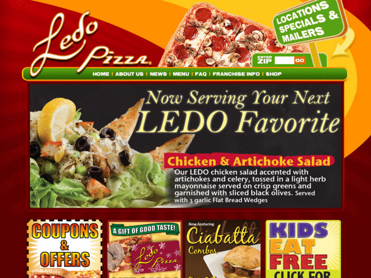 www.ledopizzaandpasta.com