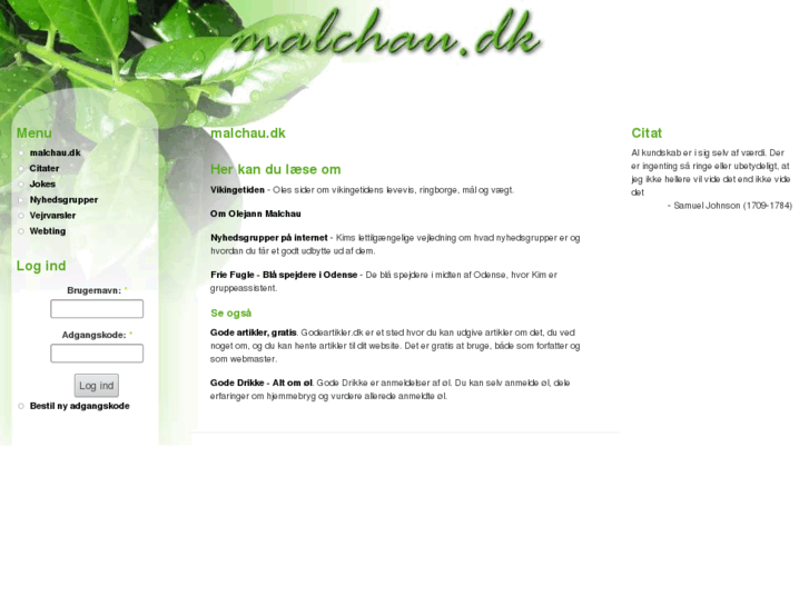 www.malchau.dk