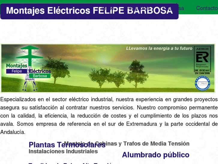 www.montajeselectricosfelipebarbosa.es