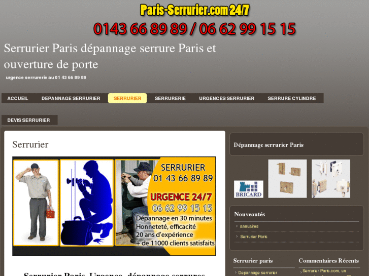 www.paris-serrurier.com