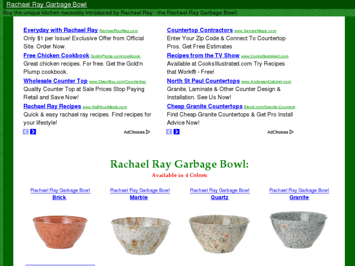 www.rachaelraygarbagebowl.com