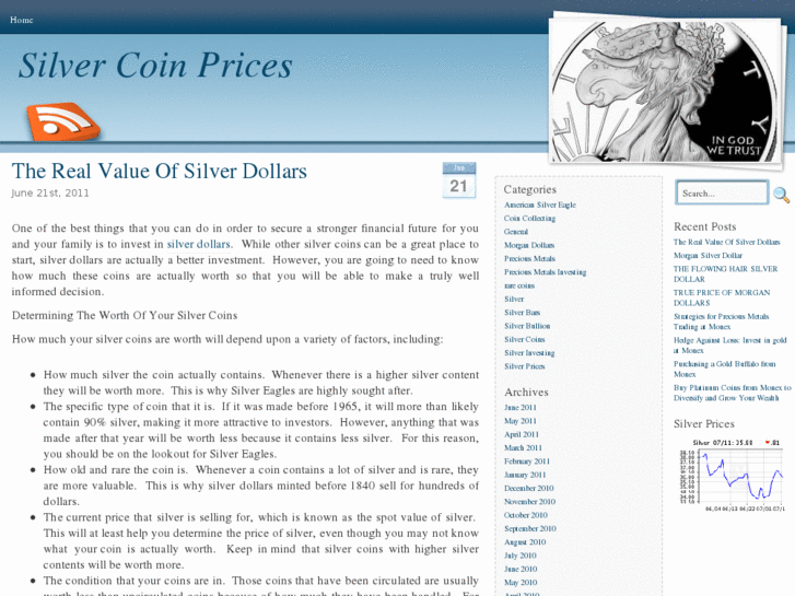 www.silvercoinprices.org