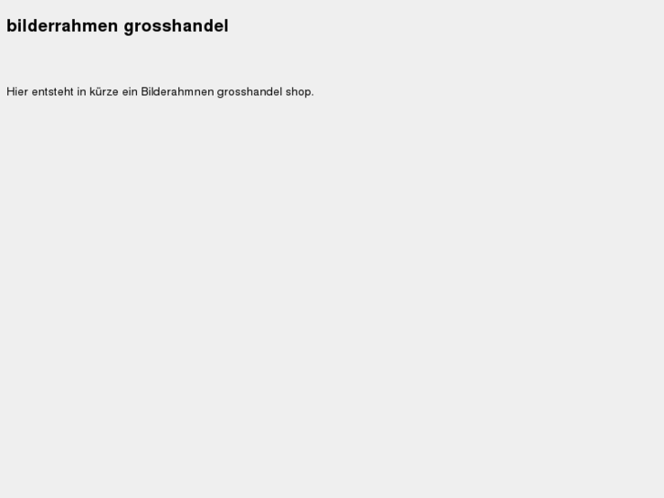 www.bilderrahmen-grosshandel.com