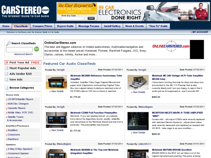 www.carstereoclassifieds.com