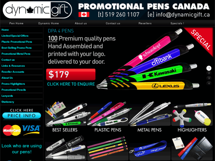 www.corporatepromotionalpens.ca