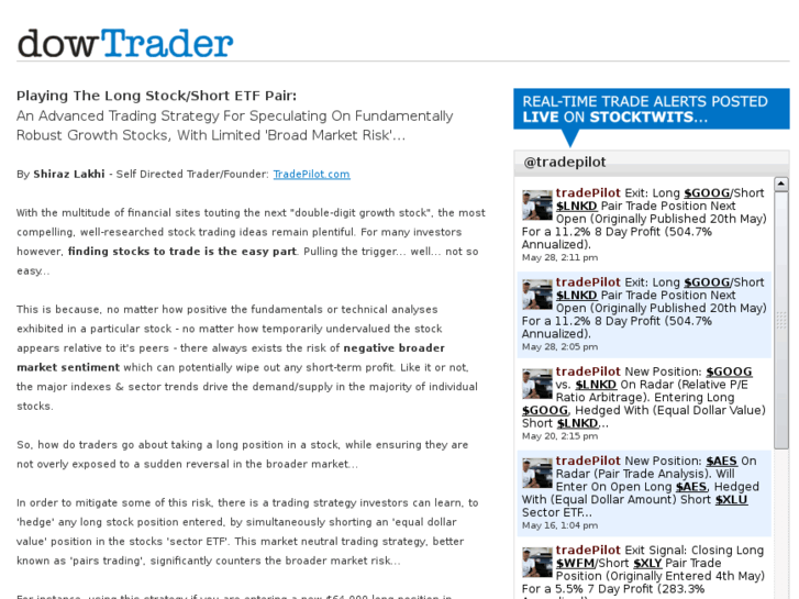 www.dowtrader.net