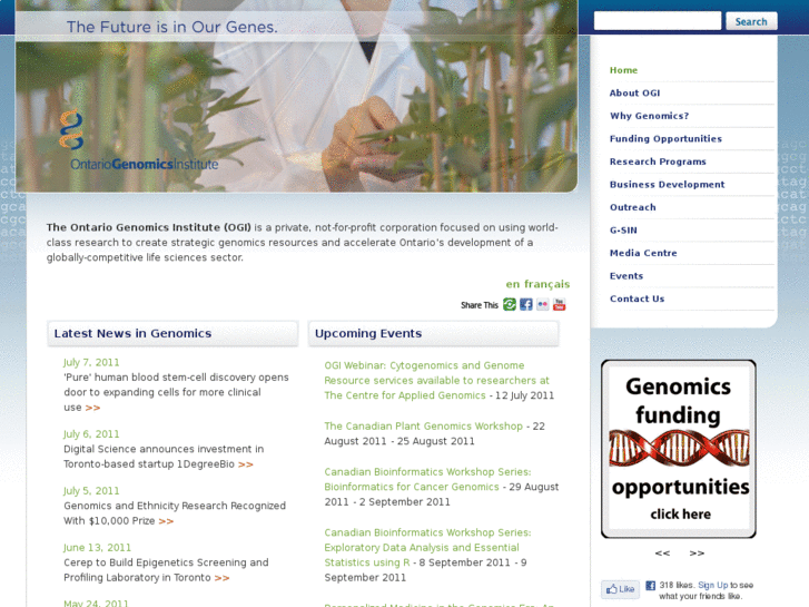 www.ontariogenomics.ca