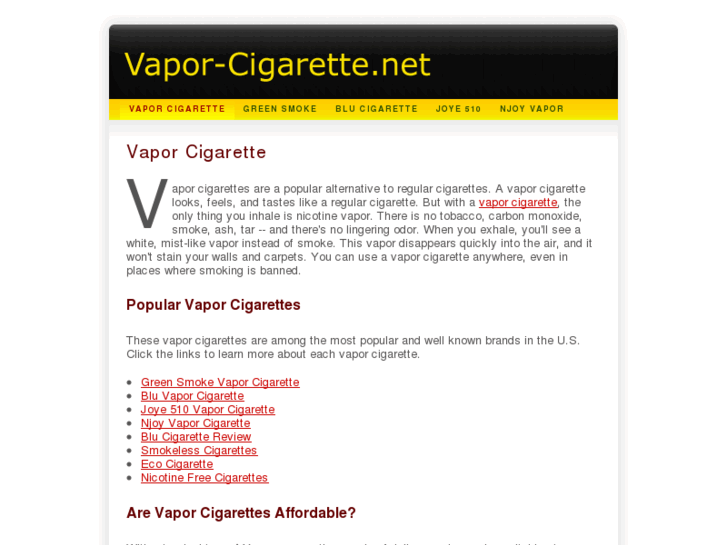 www.vapor-cigarette.net
