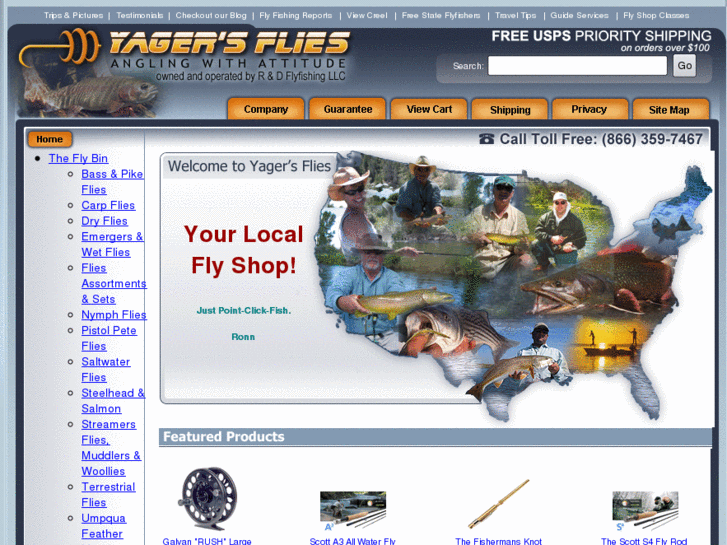 www.yagersflyshop.com