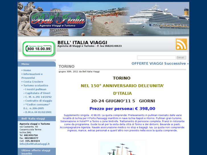 www.bellitaliaviaggi.it